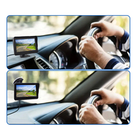 Monitor TFT 5 Inci Layar IPS Tampilan Format Ganda AHD/CVBS Monitor Mobil