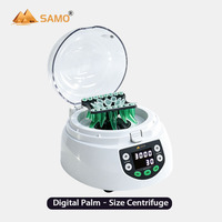 Centrifugeuse numérique de poche PY-MC-12T 3000-12000 tr/min 7630xg, mini centrifugeuse de laboratoire pour tubes à 8 bandes et tubes de centrifugation de 2,0 ml