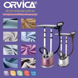 Vaporizador de Ropa Vertical Multifuncional ORVICA, Estándar Europeo, de Alta Potencia, Portátil, para Uso Doméstico y Comercial - Product Image 4