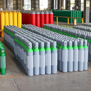 Cilindros de Nitrógeno y Argón para Uso Industrial, Alta Presión, Acero/Acero Inoxidable, Capacidad de 10L/20L, Pueden Contener Oxígeno, <span class=keywords><strong>CO2</strong></span> y Otros Gases - Product Image 3
