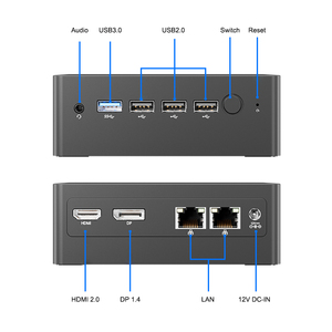 Soporte de pantalla Dual 4K 60Hz A BORDO 8G LPDDR5 5USB Intel 12th Gen N100 4 núcleos 4 hilos Win10/<span class=keywords><strong>11</strong></span> - Product Image 4