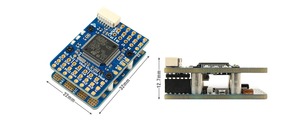 Contrôleur de vol Mateksys F405 WMO STM32F405 ICM42688P avec emplacement pour <span class=keywords><strong>carte</strong></span> SD, double BEC 2-6S LiPo pour avion RC à aile fixe FPV - Product Image 3