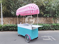 Chariot à bulles personnalisé Etodevice, chariot de vente de boissons mobile pour usage extérieur