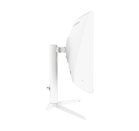 Moniteur de jeu incurvé 34 pouces 4K WQHD (3440x1440),180Hz 1440P-1ms AMD FreeSync, type-c, avec lumières RVB froides Moniteur de PC de jeu