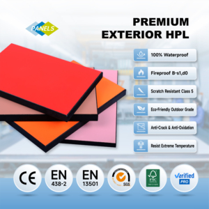 Revestimiento de Paredes para Exteriores, Lámina Anti-UV, Paneles/Tableros de Revestimiento de Paredes de Laminado <span class=keywords><strong>Compacto</strong></span> HPL, <span class=keywords><strong>Precio</strong></span> al por Mayor OEM - Product Image 1