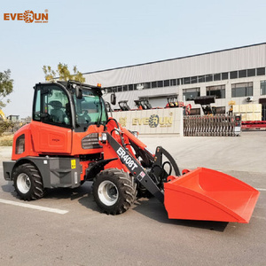Mini-chargeuse articulée compacte CE Everun ER408T 0.8t pour ferme et jardin, certifiée EPA, prix compétitif - Product Image 5