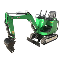 Mini pelle à moteur importée, premier choix pour les installations industrielles et les travaux agricoles, garantie unique d'un an pour un usage domestique