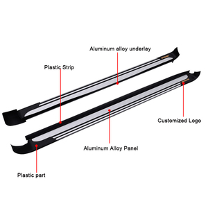 Bước bên chạy bảng và thanh bước Nerf cho xe ô tô voiture TOYOTA <span class=keywords><strong>RAV4</strong></span> 2014 đến <span class=keywords><strong>2025</strong></span> - Product Image 2