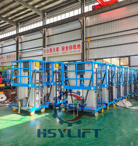 6m 8m 9m 10m 12m हवाई कामकाजी व्यक्तिगत लिफ्ट इलेक्ट्रिक लिफ्टिंग ऊर्ध्वाधर एकल माकास्ट एल्यूमीनियम मिश्र धातु आदमी लिफ्ट मंच - Product Image 6