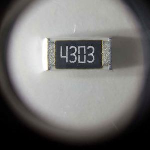 Whole Sale RR2012 0805L4303FT 0805 2012 Resistors Chip Resistors SMD Resistors 430Kohm 1% 1/8W Thick Film Resistor - Product Image 1