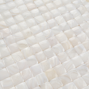 Nhà máy tùy chỉnh 3D vuông khảm tường gạch liền mạch mẹ ngọc trai vỏ tường khảm gạch cho nền tường trang trí - Product Image 4