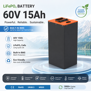 Baterías de Iones de Litio Delong de 60V/64V 15Ah 960Wh con BMS BT, Paquetes de Baterías LFP para Vehículos Eléctricos y Bicicletas Eléctricas, Precio de Fábrica OEM LFP4850 - Product Image 5