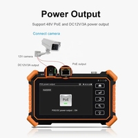 Testeur de caméra IP 1910Plus 4 pouces 8K IPS écran tactile 8MP AHD CVI TVI CCTV analogique outil de test moniteur testeur de caméra IP