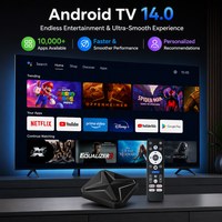 Nouvelle Box TV H313 Q1 MINI+ 2026 avec commande vocale intelligente, Android 14, 4K, RK3518 Quad Core, WiFi 6, BT5.4 pour OTT