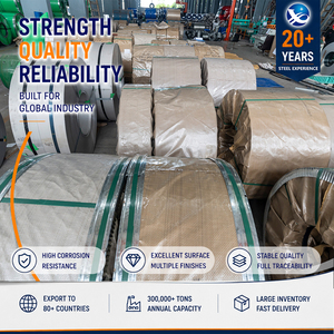 Factory Price 2B Finish ID 610mm Skin Passed JIS G4305 Stainless Steel Coil with High Corrosion Resistance - Product Image 1