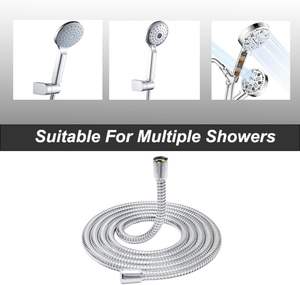 Manguera Corrugada Flexible de Acero Inoxidable Moderna para Uso en Duchas y Plomería, con 1 Año de Garantía, Suministro Profesional - Product Image 4