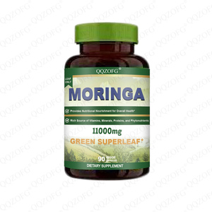 QQZOFG LEAFONLY <span class=keywords><strong>MORINGA</strong></span> Complément Alimentaire - 90 Capsules 11000mg Superfeuille Verte Soutien Nutritionnel Soutien Immunitaire Énergie - Product Image 2