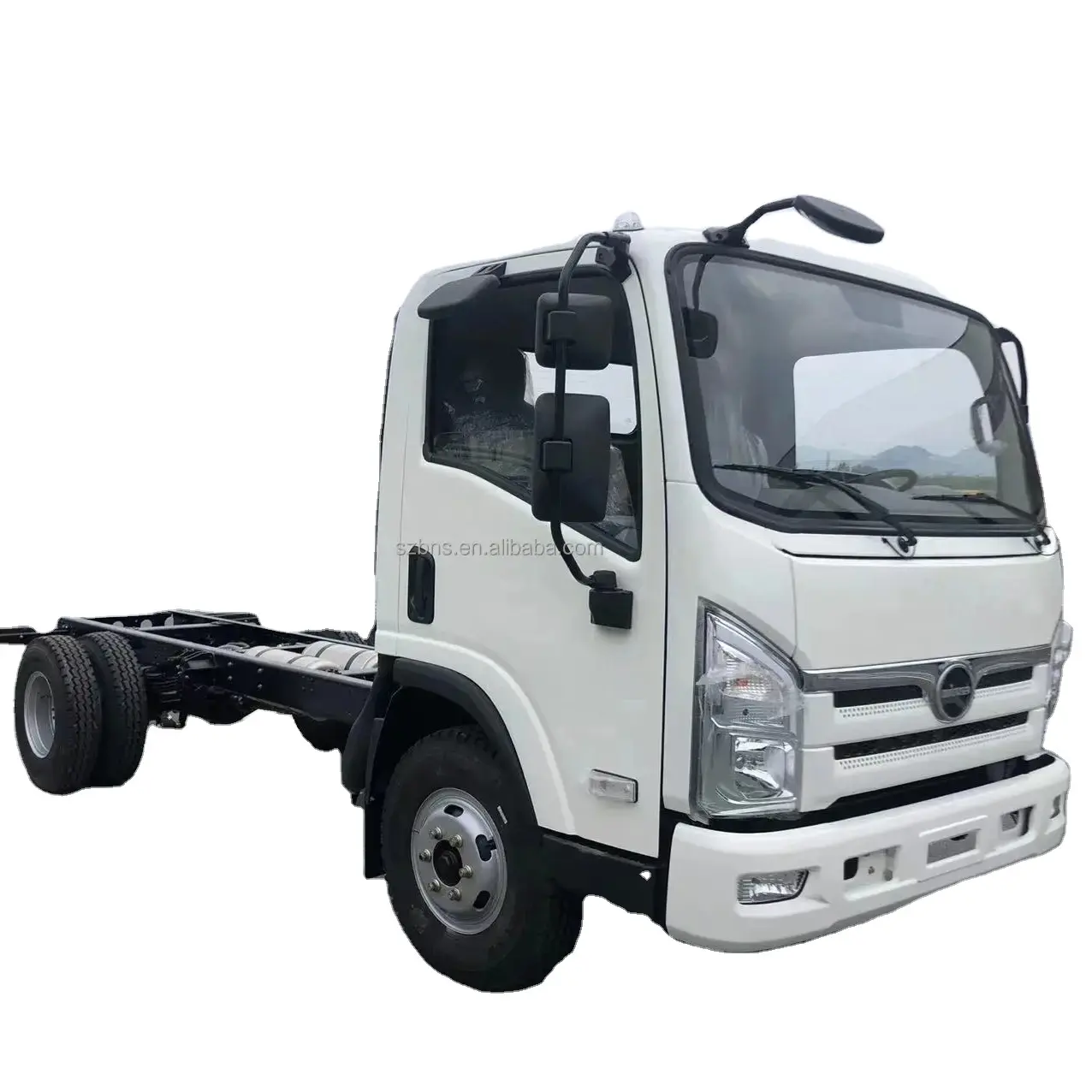 BANGNISEN auto new truck 3 tons platform transport truck high quality 4JB1-T 2800cc diesel truck