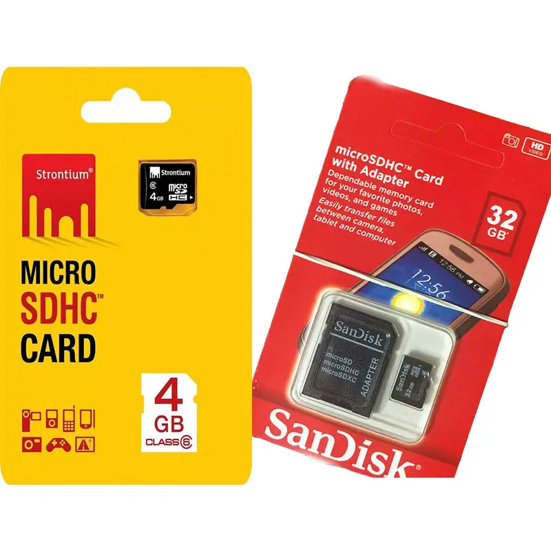 Factory TF Tarjeta de Memoria Micro Tarjeta SD 4G 8G 16G 32G 64G Tarjeta de Memoria Micro Memory Card Full Capacity Flash Drive