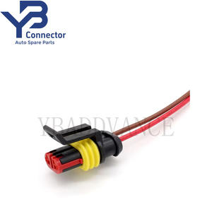 282080-1, 2-контактный соединитель для жгута проводов серии 1,5, соединители для 2001 Honda Accord - Product Image 4