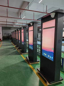 Affichage numérique sur pied pour extérieur, écran tactile publicitaire de 43, 49, 55, 65 pouces, affichage numérique LCD pour extérieur, kiosque publicitaire TV S - Product Image 6