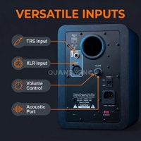 BX5D2+BT Haut-parleur de studio actif miniature de haute qualité de 5 pouces avec Bluetooth pour une utilisation à domicile/au bureau