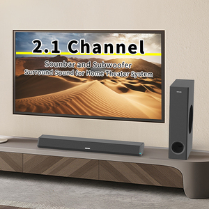 Barre de son 2.1 de haute qualité avec télécommande pour caisson de basses <span class=keywords><strong>filaire</strong></span>, utilisation à domicile, barre de son TV, <span class=keywords><strong>home</strong></span> cinéma - Product Image 2