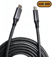 Cable USB C Industrial Personalizado de Alta Velocidad, Cable de Datos de Nylon para Computadora, Longitud Personalizada, Logotipo en la Carcasa, Venta Directa de Fábrica al Por Mayor