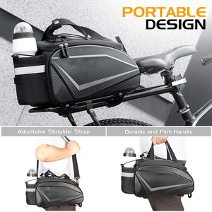 Muestra gratis a la venta, alforja impermeable para motocicleta, sillín de bicicleta, bolsa lateral para parachoques de motocicleta, bolsas de viaje plegables para motocicleta - Product Image 5