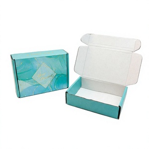 Custom Printing Gold Foil and UV Effect Carton Flap <b>Shipping</b> <b>Box</b> Colorful <b>Box</b> Cardboard Packaging Mailer Corrugated - Product Image 1
