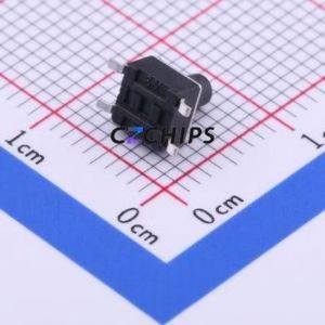 TS4560TP Tactile Switch SMD-4P,4.5x4.5mm Switch Single Pole Single Throw Round Button 2.5N Vertical Mount - Product Image 2