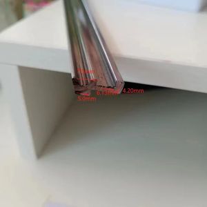 Fábrica al por mayor máquina CNC goma PU guía C2 limpiaparabrisas labios para limpiaparabrisas para cubierta telescópica de acero - Product Image 5
