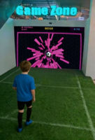 Jeux de sport interactifs d'intérieur pour enfants et adultes, jeu de projection, exercice sportif, métal WEDIDIT FT8