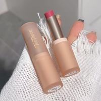 Lote de Lápices Labiales en Tonos Nude, Acabado Mate Sedoso, para Fiestas, Maquillaje Labial Retro