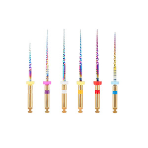 Limes endodontiques Rixi Dental en nickel-titane MRF Rainbow, activées par la chaleur, pour le nettoyage et le remplissage de canaux radiculaires complexes - Product Image 4