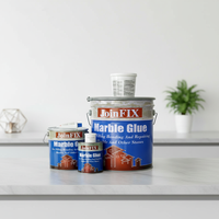 Adhésif double composant en polyuréthane transparent Join Fix pour la construction en marbre et granit