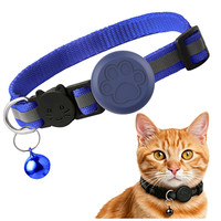Housse de protection pour traceur GPS pour collier de chat compatible avec la fonction Localiser d'Apple pour une localisation intelligente anti-perte