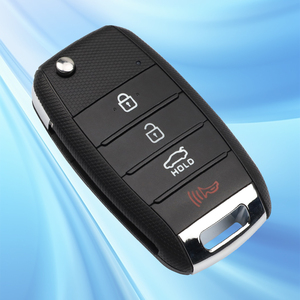 Coque de clé de remplacement pour voiture <span class=keywords><strong>SUV</strong></span> noire d'usine SD 3+1 boutons pour <span class=keywords><strong>Hundai</strong></span> Kia, télécommande de voiture, étui pour clé - Product Image 6