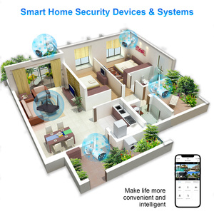 1080p không dây <span class=keywords><strong>Camera</strong></span> CCTV kit hỗ trợ đĩa cứng Kit CCTV <span class=keywords><strong>Camera</strong></span> Set hệ thống - Product Image 6