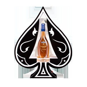 แท่นวางไวน์อะคริลิคเรืองแสงรูปเอซออฟสเปดส์ สำหรับงานปาร์ตี้ ดีไซน์ทันสมัย - Product Image 5