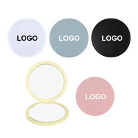 Espejo de Maquillaje con Logotipo Personalizado, Diferentes Formas y Tamaños, Mini Espejo Compacto de Bolsillo, Regalo de Viaje, Promoción