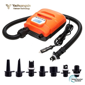YCX Portable <b>Car</b> Electric Air Pump Rechargeable Battery ABS Plastic Dual-Purpose Home Camping Use <b>Inflation</b> Deflation All-in-One - Product Image 2