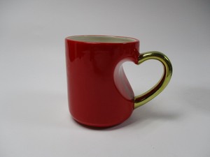 Usine en gros 13.5oz tasse en céramique or poignée en forme de coeur Logo personnalisé tasse à expresso avec <span class=keywords><strong>alpaga</strong></span> licorne Animal pour - Product Image 2