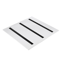2x2 FT UGR<13 Encastré LED Drop Square Plafonnier Rétro-Éclairé Plat Grille Panneau pour Hôtels Bureaux Magasins