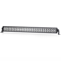 Ambre/Blanc sans vis 52 pouces double rangée double rangée courbe Rally Led Driving light bar Straight Curved Led Work light bar