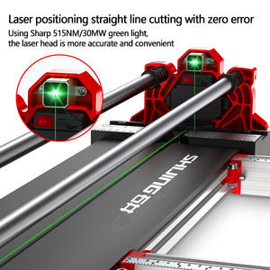 Cortadora manual de azulejos Shijing 1352/1322/1332-800/1000/1200mm, máquina de corte de azulejos con cuchilla de empuje manual para azulejos, cerámica y mármol - Product Image 3