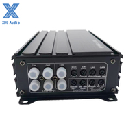 Super Mini amplificateur de voiture classe D à 5 canaux 60W * 4CH + 180W * 1CH avec croisements et égaliseurs pour système audio de voiture amélioré