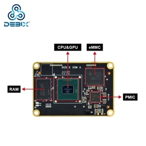 לוח ליבה לתצפית בזמן אמת בדרגה תעשייתית DEBIX SOM NXP I.MX 8M Plus 1-8GB LPDDR4 לניתוח זרימת תנועה מבוסס קצה - Product Image 2