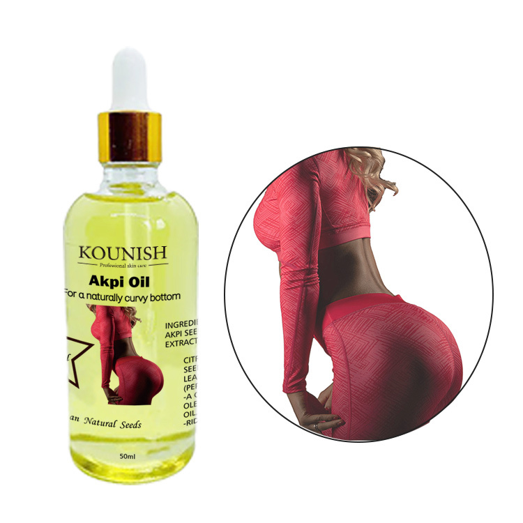 Huile Naturelle à La Maca Pour Élargir Fesses Et Hanches - 250 Ml - Neuf