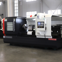 Chine Grand alésage de broche CK6180 Tour de machine CNC Heavy Duty Horizontal Flat Bed Single Spindle Medium Duty Capacité d'usinage